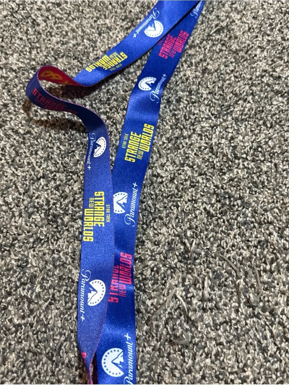 2026 SDCC Promo Star Trek 60 Paramount Strange New Worlds Lanyard Reversible